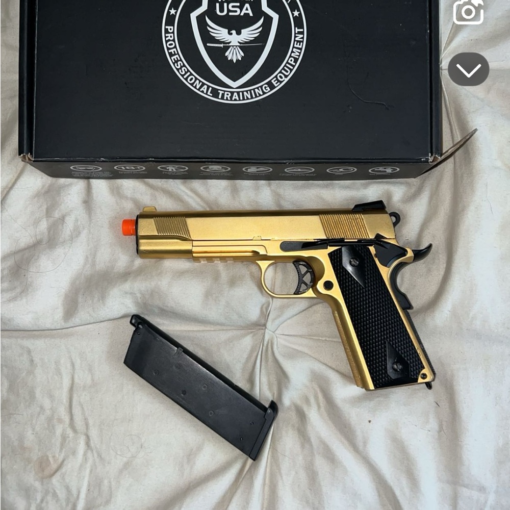 1911 24k gold plated